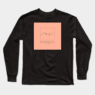 Baseball Game Of Inches Long Sleeve T-Shirt